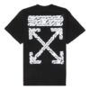 C/O Virgil Abloh Men’ s Black Airport Tape Over Tee