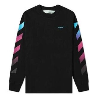Diag Gradient Crewneck