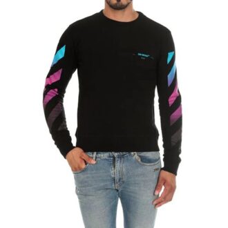 Diag Gradient Crewneck