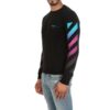 Diag Gradient Crewneck