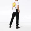 C/O Virgil Abloh Men’ s White Flamed Bart Short Sleeve Slim Tee