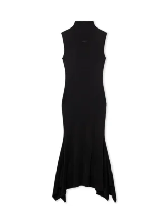 Fluid Sleeveless Midi Dress