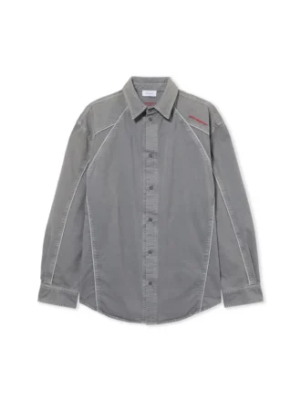 Garment-Dyed Sporty Shirt