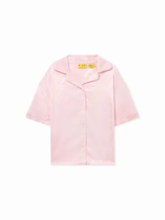 Jacquard Off Satin Shirt Jacquard Off Satin Shirt