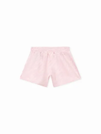 Jacquard Satin Off Shorts
