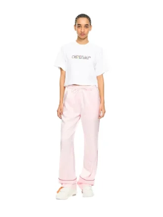 Jacquard Satin Pajama Pants