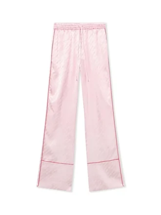 Jacquard Satin Pajama Pants