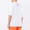 Logo Alphabet Printing Short Sleeve White