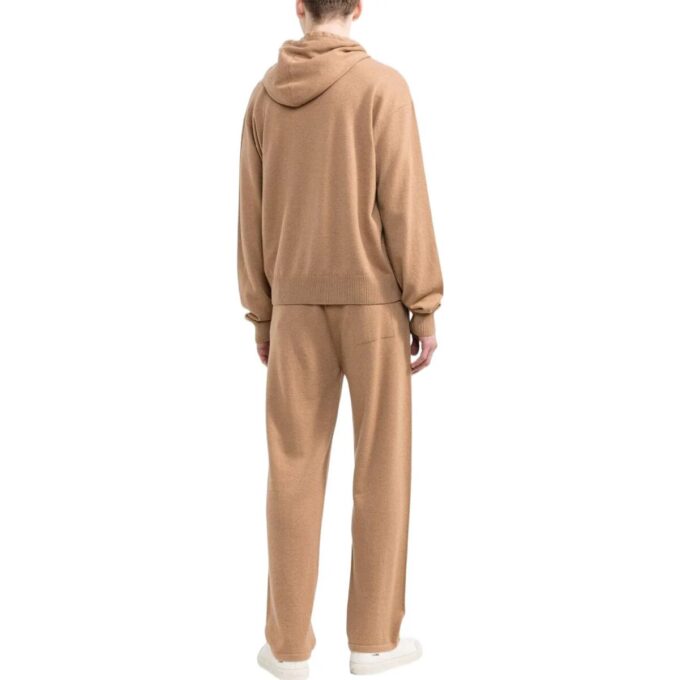 Logo Embroidered Cashmere Hoodie