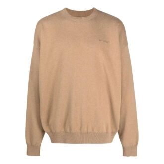 Logo-Embroidered Knitted Jumper