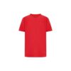 Logo Embroidered Short Sleeve Red