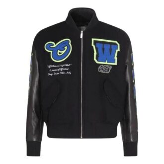 logo-patch Varsity Jacket