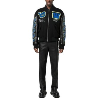 logo-patch Varsity Jacket