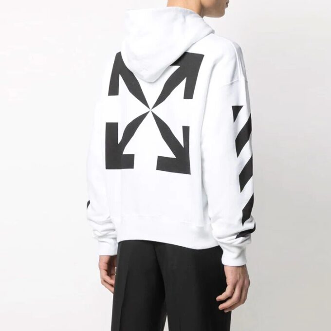 Logo Pattern Printing Drawstring Version White