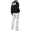 Logo Print Crew Neck Sweatshirt “Black”