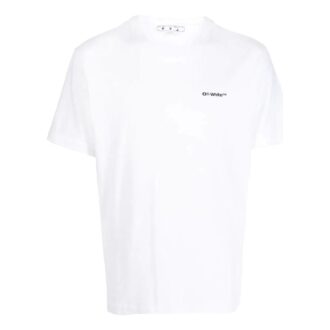 Logo-Print Diag Tee