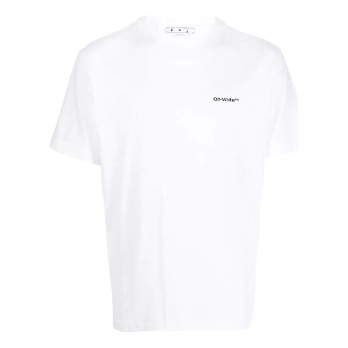 Logo-Print Diag Tee
