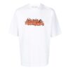 Logo Print Short Sleeve Tee “White”