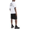Logo Print Short Sleeve Tee “White”