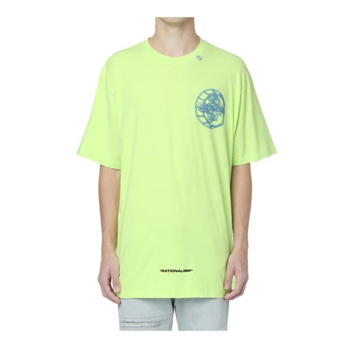 Logo Printed Men Yellow/Green