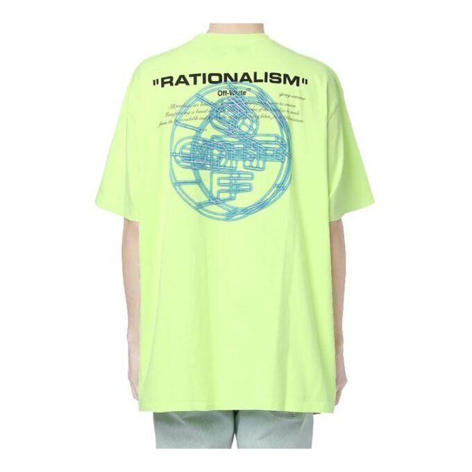 Logo Printed Men Yellow/Green