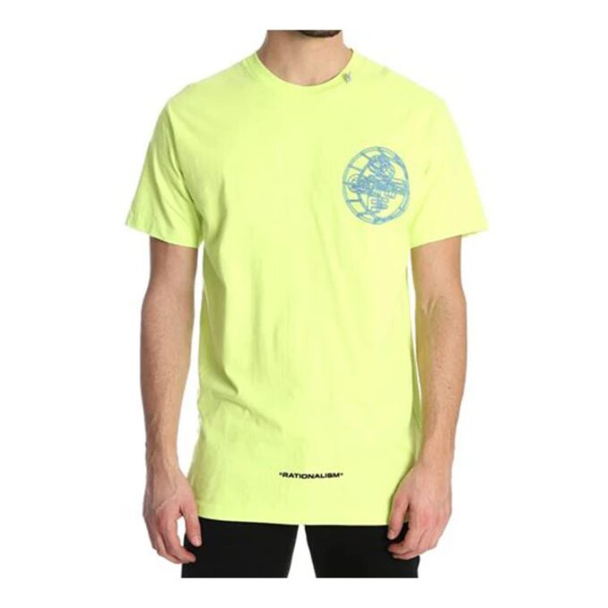 Logo Printed Men Yellow/Green