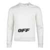 logo Printing Pullover Round Neck Version White