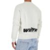 logo Printing Pullover Round Neck Version White