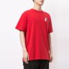 Logo Printing Round Neck Short Sleeve Red