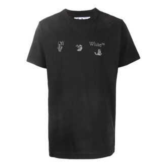 Logo Printing Short Sleeve Black