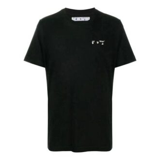 Logo Printing Short Sleeve Black