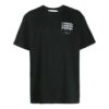 Logo Printing Short Sleeve Black T-Shirt