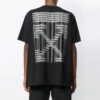 Logo Printing Short Sleeve Black T-Shirt