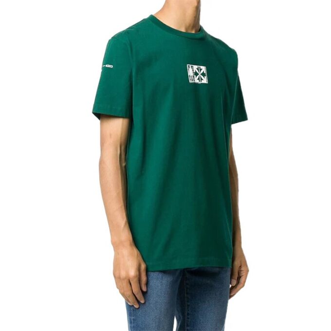 Logo Printing Short Sleeve Green