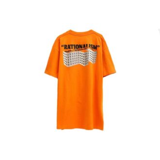 Logo Printing Short Sleeve Orange