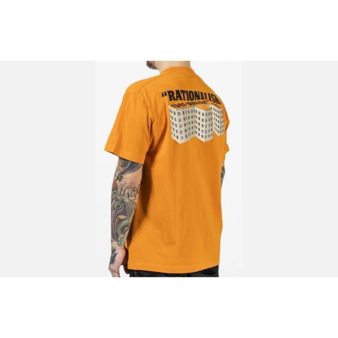 Logo Printing Short Sleeve Orange