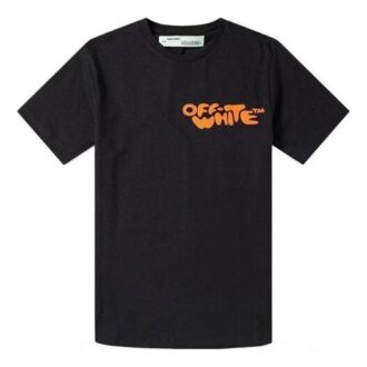 Logo Printing Short Sleeve Ordinary Version Black