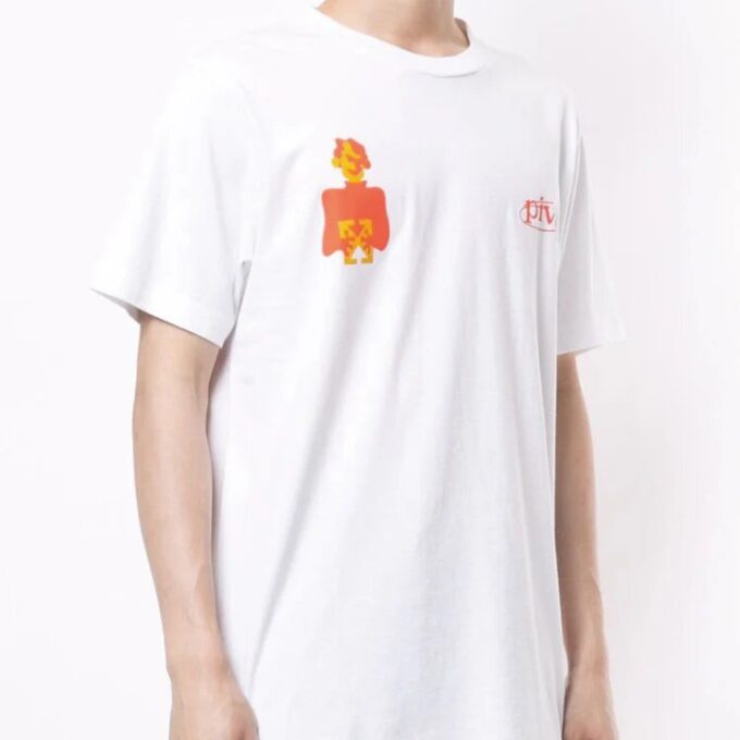 Logo Printing Short Sleeve White