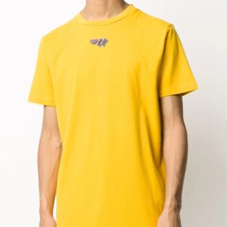 logo Printing Short Sleeve Yellow