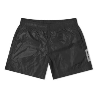 Logo Rubber Street Shorts Black