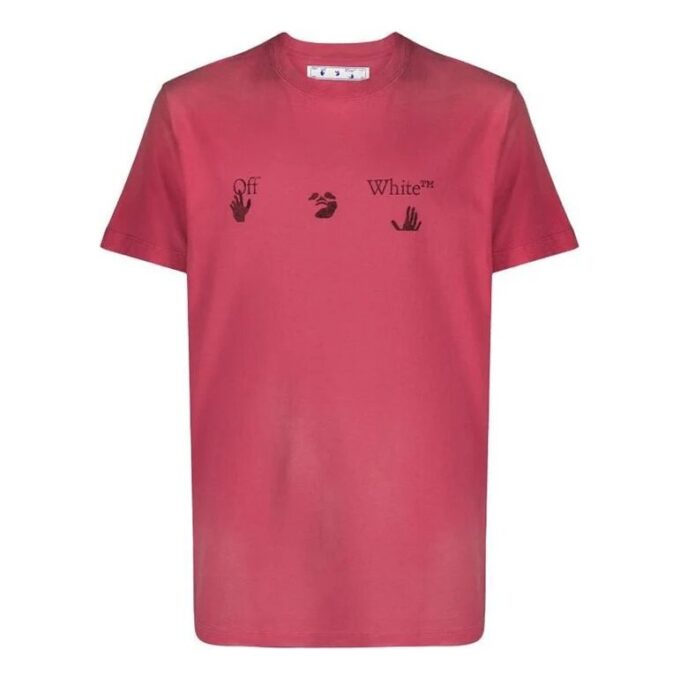 Logo Short Sleeve Red T-Shirt