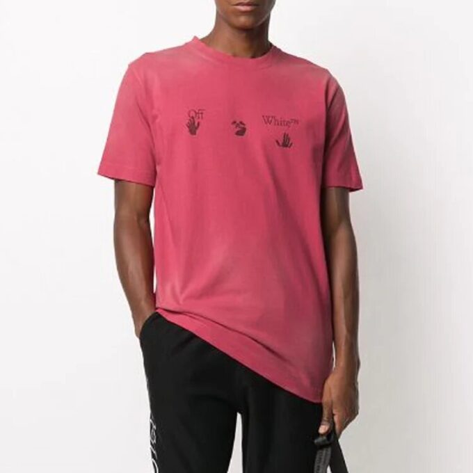 Logo Short Sleeve Red T-Shirt