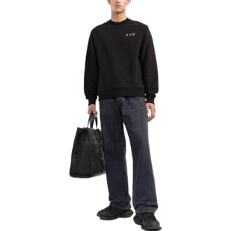 Logo Slim Sweatshirt “Black”