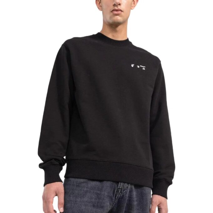Logo Slim Sweatshirt “Black”