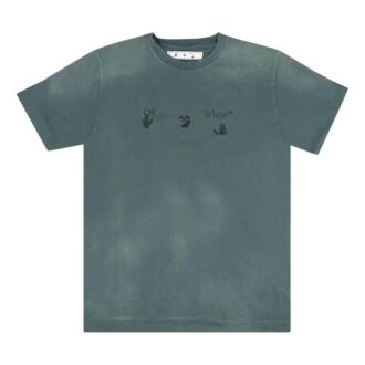 Logo Vintage Slim Tee “Teal”
