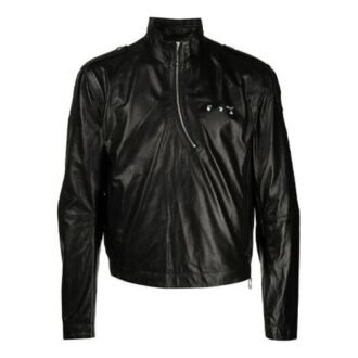 Logo Windproof Jacket Version Black