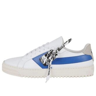 Low Top Sneakers White/Blue