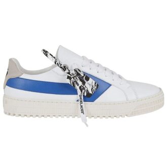Low Top Sneakers White/Blue