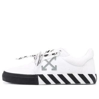 Low Vulcanised Arrows Sneakers White/Black