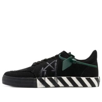 Low Vulcanized Sneakers “Black White”